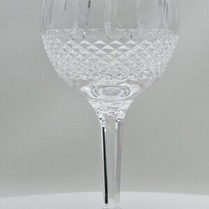 Vintage Waterford Glenmede Crystal Balloon Wine Glasses Set Of 6